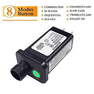 24V Transformator Steckdose Netzteil passend für led Geräte Dekorationen Weihnachten Halloween eu Image