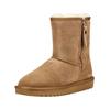Stiefelette ARA "Ara Stiefelette Veloursleder/Textil", Damen, Gr. 42, braun (hellbraun), Veloursleder, Textil, casual, Schuhe
