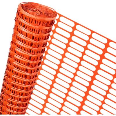 Swanew - Bauzaun 1x50m Absperrzaun Schutznetz Orange Warnzaun Teichnetz Baustellnetz Image