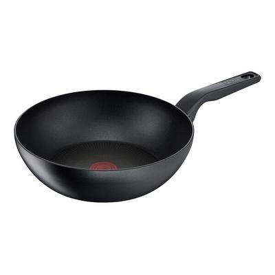 Tefal Wok »HARD TITANIUM PRO« 28.0 cm grau Image