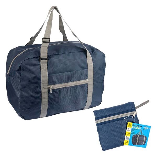 Wedo Reisetasche Nylon 582603 blau blau, 48x33x22 cm Image
