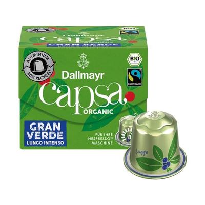 Dallmayr Bio Kaffeekapseln »Gran Verde Lungo Intenso« 10 Stück Image