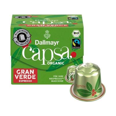 Dallmayr Bio Kaffeekapseln »GRAN VERDE Espresso« 10 Stück braun Image