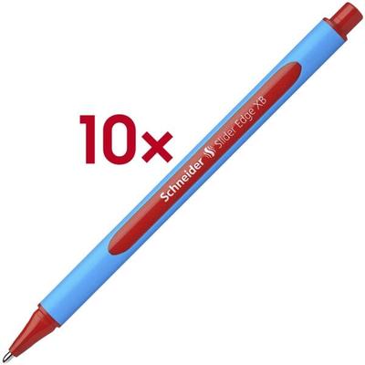 Schneider 10er-Pack Kugelschreiber »Slider Edge« rot Image