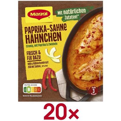 Maggi 20er-Pack »Paprika-Sahne Hähnchen« 3 Portionen Image