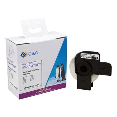 G&G 400er-Pack Etiketten ersetzen Brotther DK-11204 Image