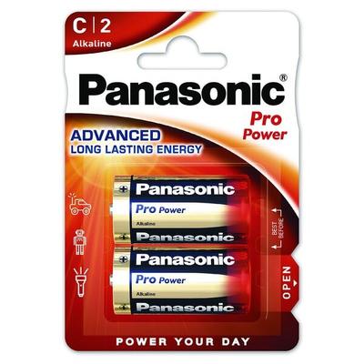 Panasonic 2x Batterien »Pro Power« Baby C