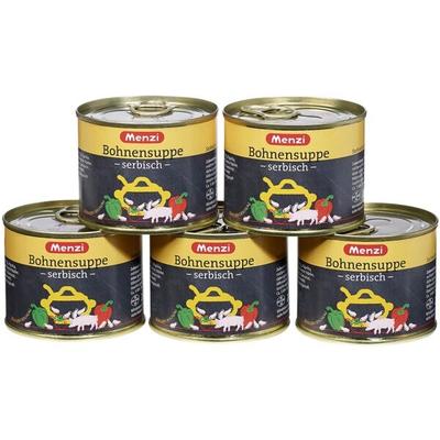 Menzi 5er- Pack Eintopf »serbische Bohnensuppe« 200 ml Image
