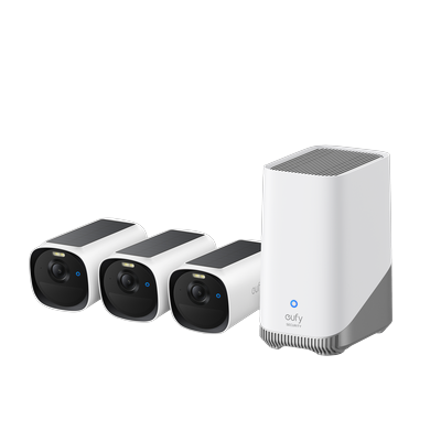 eufyCam E40 3-Kamera-Set (HomeBase S280) Image