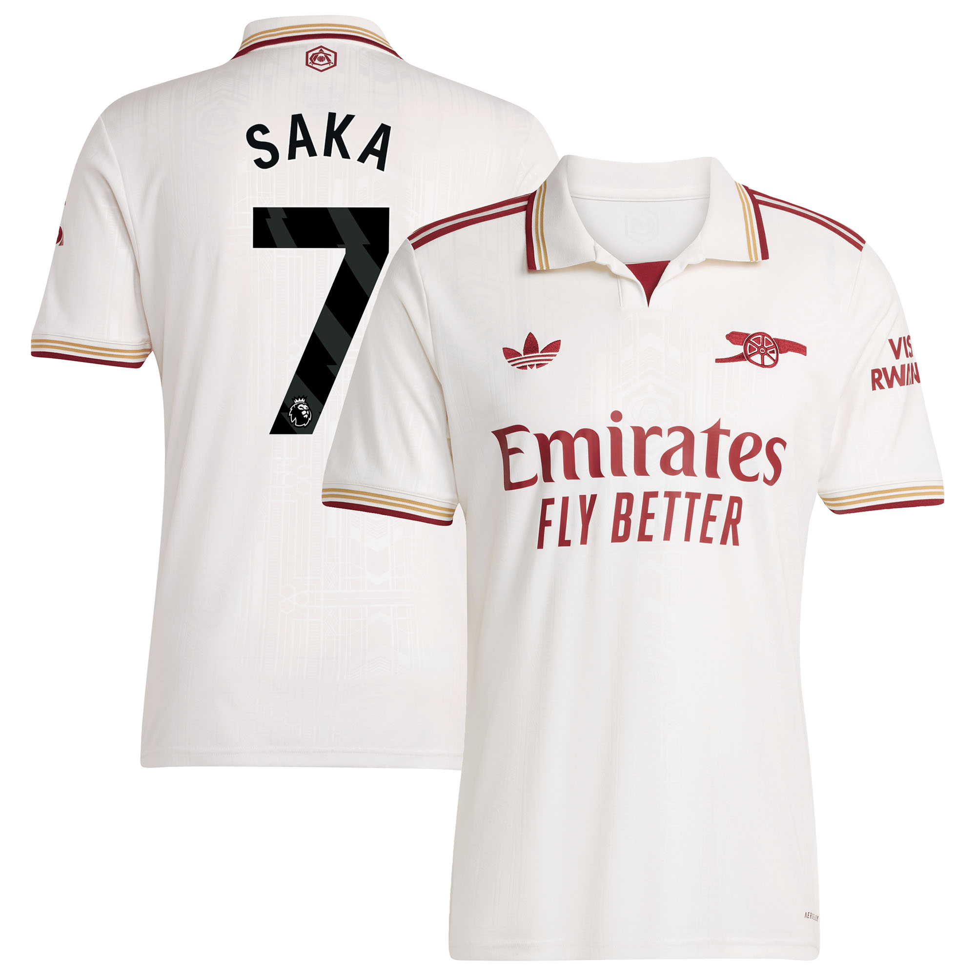 FC Arsenal adidas 2025-26 Ausweichtrikot mit Aufdruck Saka 7 Image