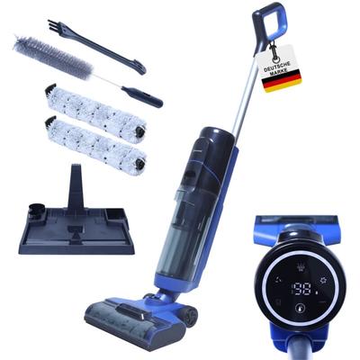 W2 Akku Wischsauger Nass Trockensauger Waschsauger kabellos Staubsauger Saugwischer 0,5h Laufzeit Image