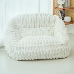 Canapés doux sans cadre Pouf géant canapé salons paresseux simple pouf canapés loisirs modernes pouf canapé chaise avec remplissage
