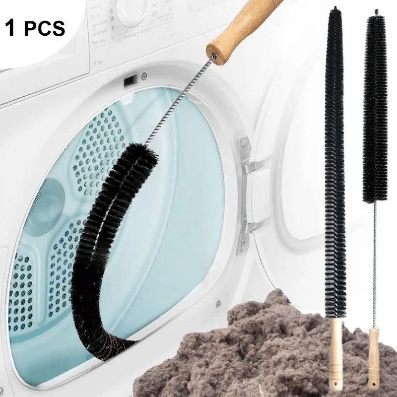 1pc Dryer Lint Brush, Vent Trap Cleaner Radiator Cleaning Brush, Washing Machine Cleaning Brush Cleaning Supplies