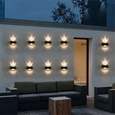 4PCS LED Solar Step Lamp Path Stair Outdoor Garden Lights Balcony Light Decoration for Patio Stair Fence Light Wedding