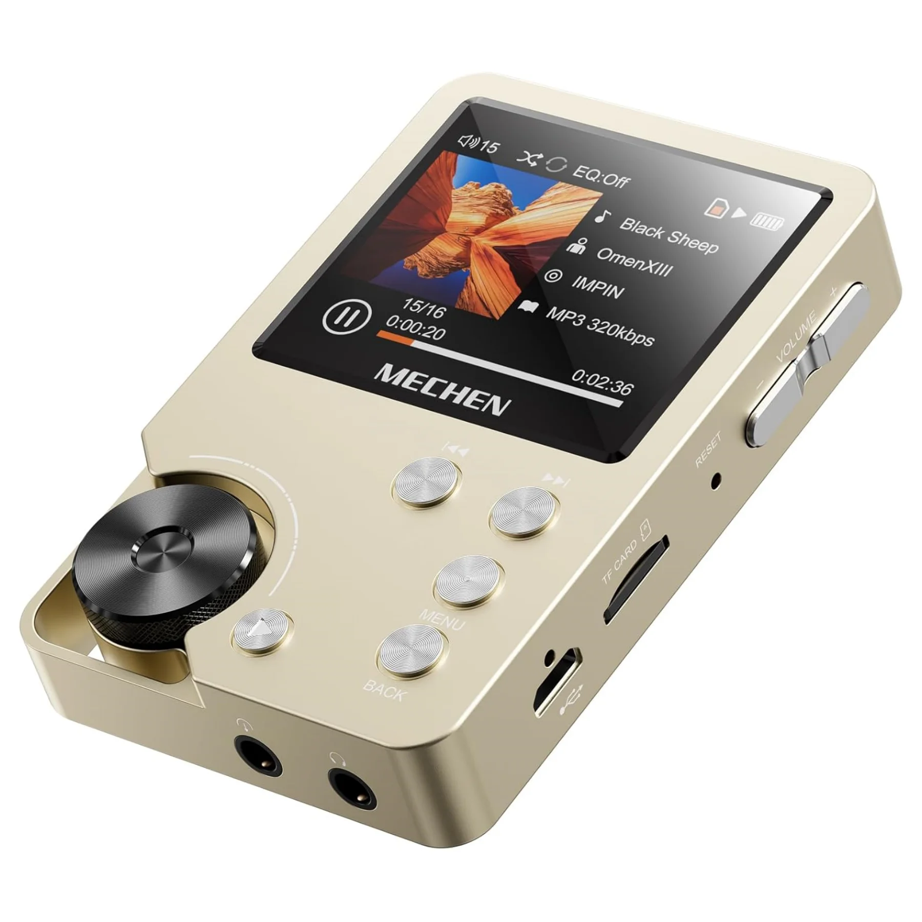 Lecteur MP3 sans perte de haute qualité/MECHEN-M30/HiFi/avec support de carte mémoire 64 Go jusqu