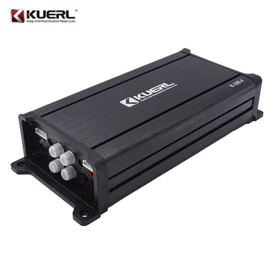 Car Amplifier 4 Channel Class D Digital Stereo Surround Subwoofer Audio Player 12V Car Power Amplifier Car Set Speaker Amplifier