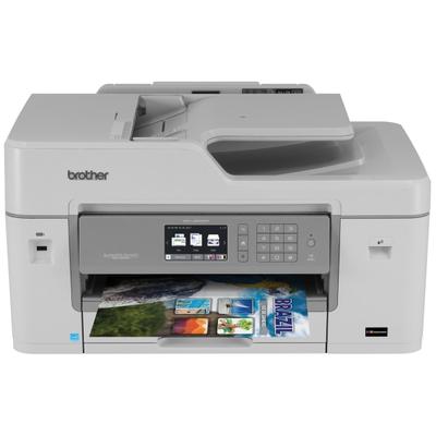 Brother Business Smart Pro Mfc-J6535Dw Wireless Color Inkjet All-In-One Printer With Inkvestment Cartridges