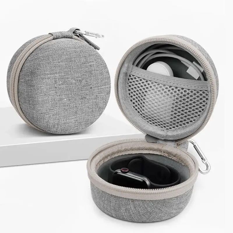 Multifunktionale Uhrenaufbewahrungstasche, EVA-Hartschale, universelle Uhrentasche, langlebig, stoßfest, Smartwatch-Reißverschluss-Behälterboxen Image