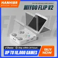 MIYOO FLIP V2 Console di gioco portatile Schermo IPS da 3,5 '' Sistema operativo Linux Onion OS Console per videogiochi retrò Borsa di archiviazione gratuita Regali per giocatori