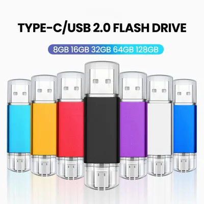 Schnelle Lieferung TYPE-C 2,0 USB-Stick 64 GB Stift Laufwerke Pendrive USB Stick 32 GB Externe Speicher Memory Stick U Disk 4 GB 8 GB Image