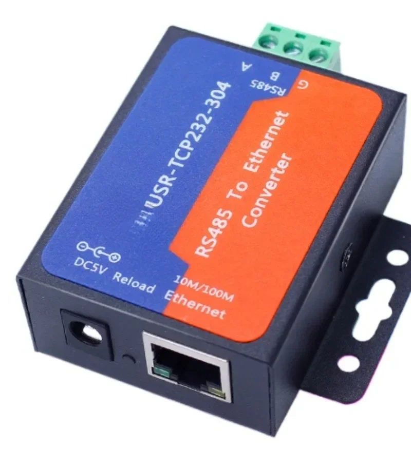 RS485 zu Ethernet Modbus Gateway Netzwerkanschluss TCP/IP zu seriellem Port IoT-Modul TCP232-304 Image