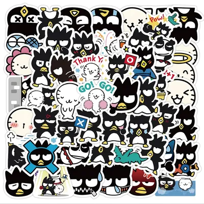 64er-Pack skurrile Pinguin-Doodle-Aufkleber – Collector's Edition-Aufkleber für Tech Gear, Reisetagebücher (Anime Worlds Store) Image