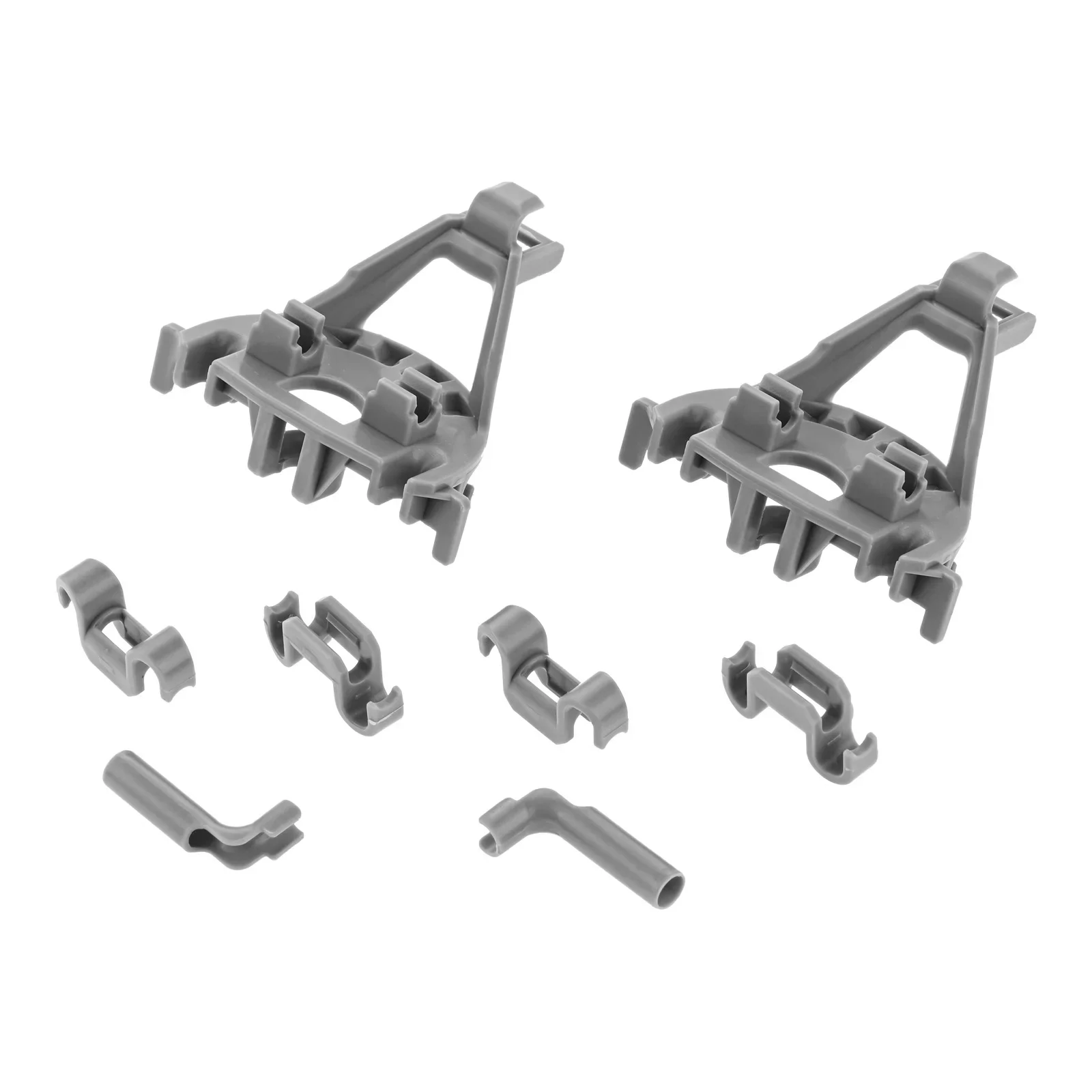 1 Kit Geschirrspüler-Clip-Verriegelung + Hülse 00428344 für Bos-ch 418499 420199 00420199 1999096 AP 5263608 PS 3498606 EAP 3498606 Austausch Image