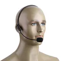 Guida con spina da 3,5 mm Microfono per conferenze Microfono portatile montato sulla testa Microfono leggero sopra la testa per riunioni didattiche