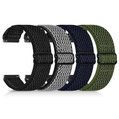 4 Pack Watch Band for Garmin Samsung Galaxy Huawei Watch 3 Pro, Watch 2 Classic, Watch GT 3 Pro / 2 Pro / 2e / Runner / Active / 42mm / 46mm, Honor Magnic 2 GS 3i GTS 4,4mini, 3,2,2mini, 2e, GTR