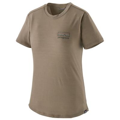 Patagonia - Women's Cap Cool Merino Graphic Shirt - Merinoshirt Gr S beige Image