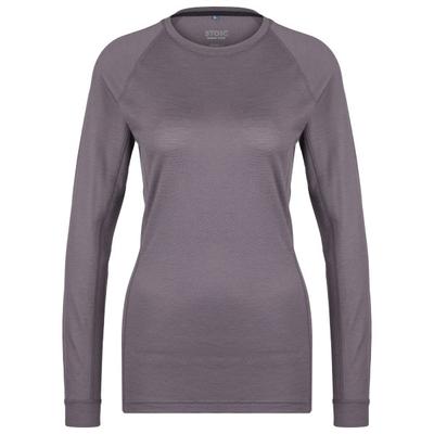 Stoic - Women's Merino180 BengtSt. L/S - Merinounterwäsche Gr M grau Image