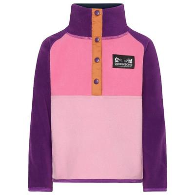 Didriksons - Kid's Monte Half-Buttoned 4 - Fleecepullover Gr 80 rosa Image
