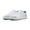 Sneaker PUMA "Court Classico Sport Sneakers Erwachsene", Gr. 48, weiß tropical blau, Obermaterial: Synthetik, Leder; Futter: Textil; Innensohle: Textil; Laufsohle: Gummi, Schuhe