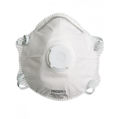 Klassische Halbmaske mit Ventil singer FFP2 nr d - Packung mit 10 Stück - AUUM20VSL Image