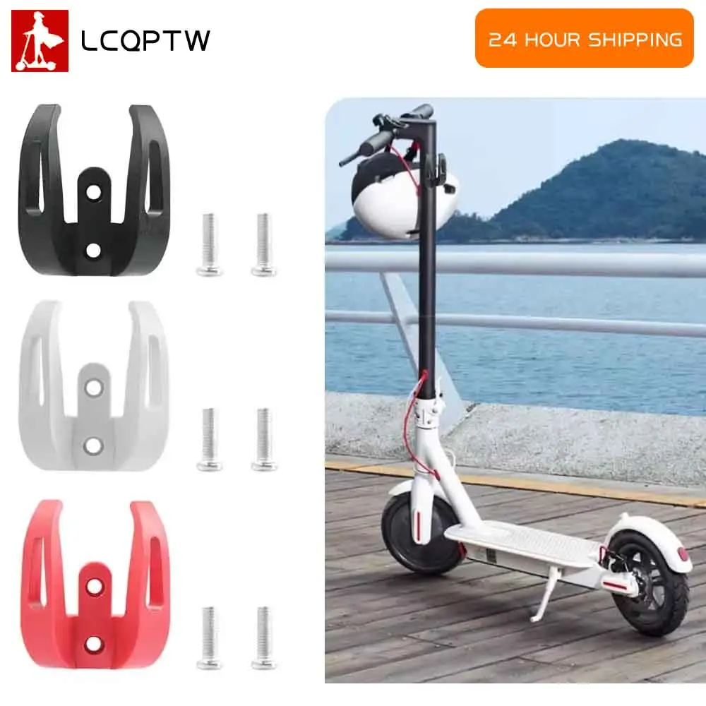 Vorderer Haken mit Schrauben, Helm, Dual-Claw-Taschengriff für Xiaomi M365/1S/Pro/Pro 2, Griffhaken für Elektroroller Image