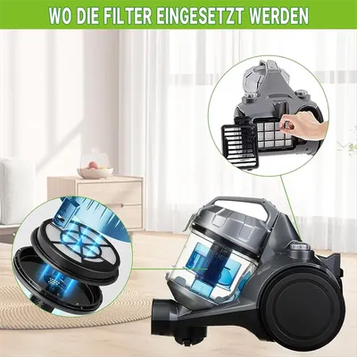 HEPA-Filter-Ersatz für Bosch BBZ152EF Serie 2_AC79 Image