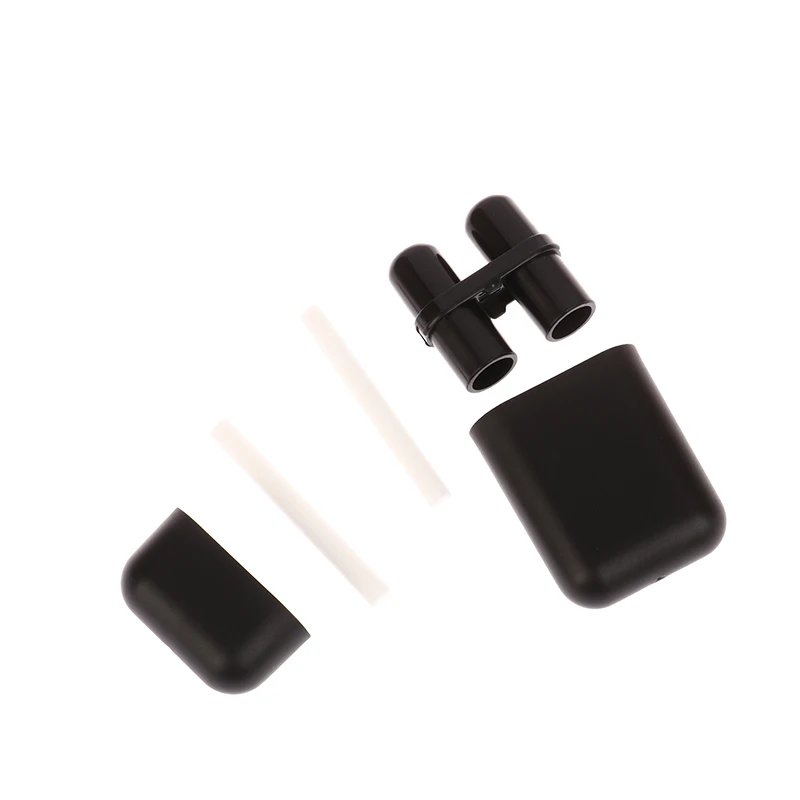 1Pc Leere Zwei-loch Nasen Kanüle Nasen Inhalator Stick Kunststoff Paket Erfrischende Gehirn Stop Schnarchen Ätherisches Öl inhalator Image