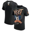 Sommer Neue WWE Atmungsaktive Baumwolle Gedruckt Top T-shirt männer Schwarz Casual T-shirt männer und frauen Reine Baumwolle t-shirt Große Größe