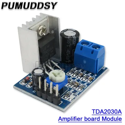 Bord TDA2030 DIY Kit Teile 6-12V Einzigen Netzteil Audio Verstärker Modul TDA2030A Modul Image