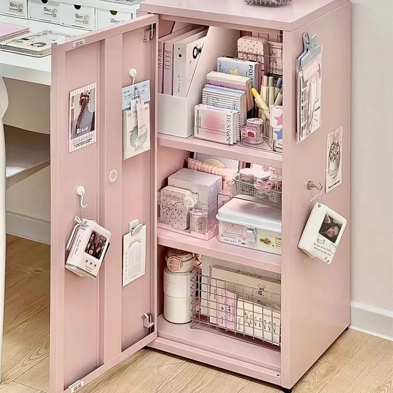 Dopamin-Schreibtisch, seitliche Schublade, Aufbewahrungsschrank, Spind, Studenten-Bücherregal, Buch, Schreibwaren, Passwortschloss, schmiedeeiserner Schrank