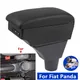 Per Fiat Panda II 2 Bracciolo Box Braccio Gomito Resto Console centrale Scatola di immagazzinaggio Porta USB Interni Dedicati Retrofit Accessori auto