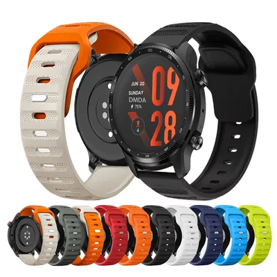 20mm 22mm Armband Für TicWatch Pro 3 Ultra GPS/LTE Band Für TicWatch GTX/GTW/GTH/E3/S2 Silikon Armband Uhr Zubehör