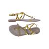 Kennel & Schmenger Damen Sandale, Gr. 4.5, gold, Leder