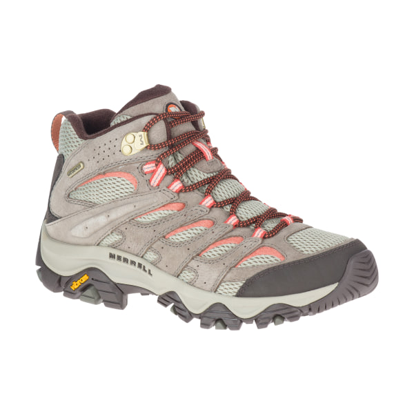 Merrell Moab 3 Mid Waterproof Hiking Boots for Ladies - Bungee Cord
