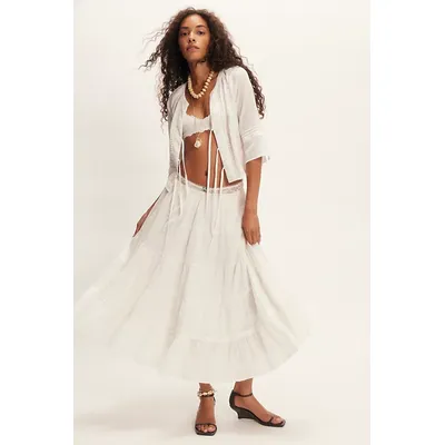 Bright Side Set at Free People in Tofu, Size: Small