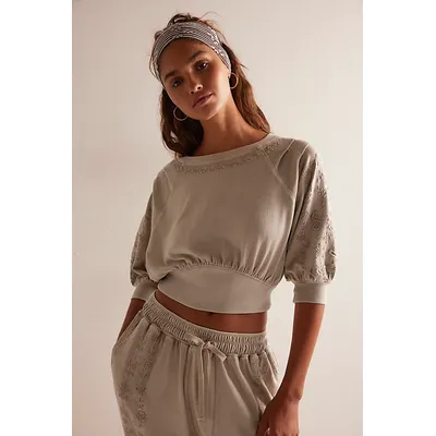 Feeling Special Pullover by Intimately at Free People in Moonstruck, Size: Large