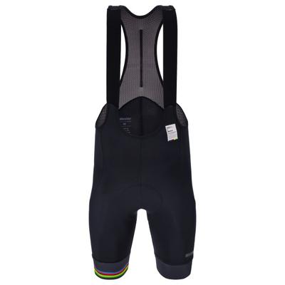 Santini - UCI Official World Champion Bib Shorts - Radhose Gr M schwarz Image