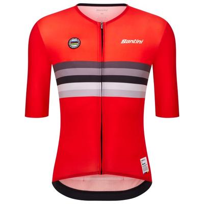 Santini - UCI World Champion Jersey - Radtrikot Gr S rot Image