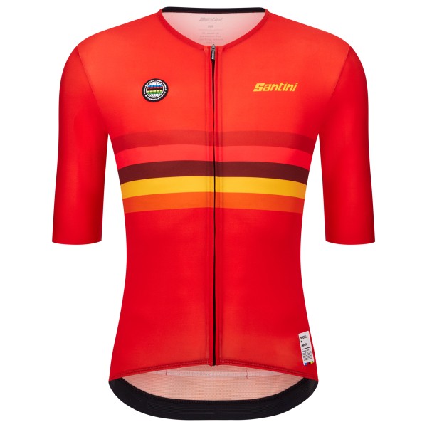 Santini - UCI World Champion Jersey - Radtrikot Gr M rot