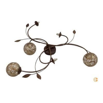 Paul Neuhaus - neuwertig] Led Deckenlampe Deckenlampe Lampe Halogen 6 Flammig Rost Gold B-Ware Image